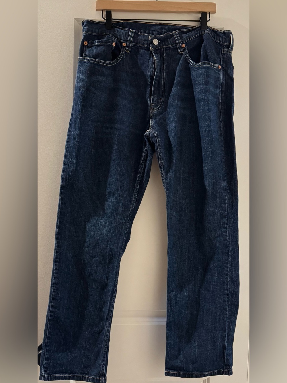 Levi's Men's Indigo Straight-Leg Jeans